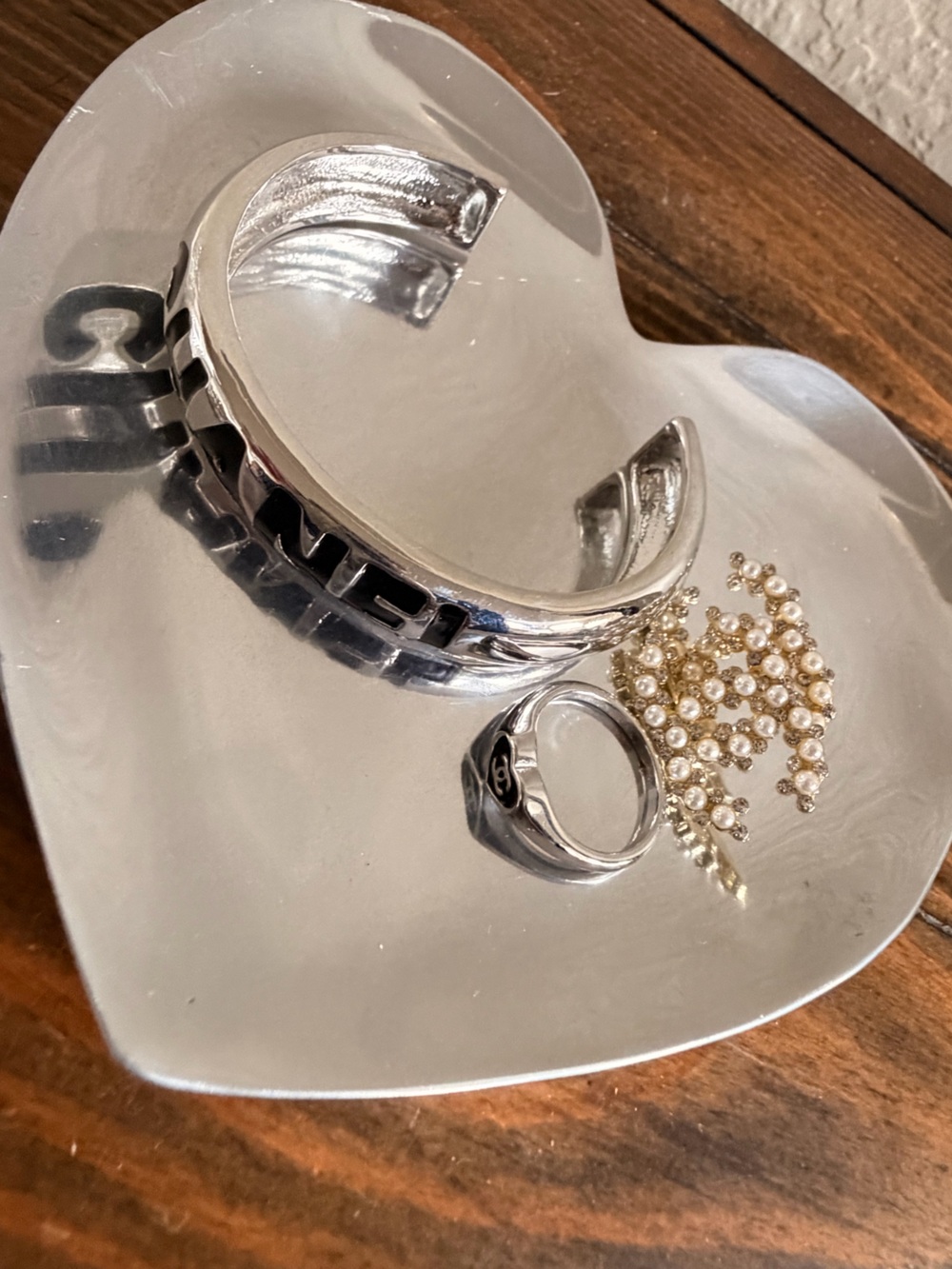Polished Heart-Shaped Trinket Dish